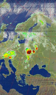 NOAA 19 MCIR-precip