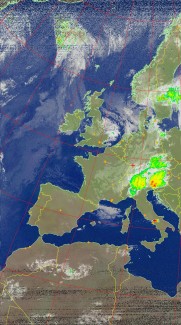 NOAA 19 MCIR-precip